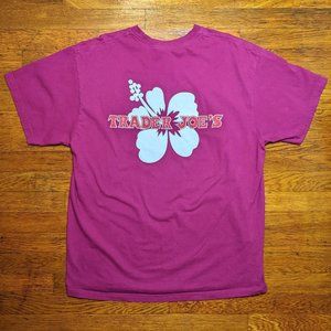 magenta trader joe's tee